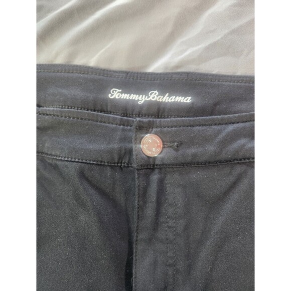 Tommy Bahama Shorts Womens Black High Rise‎ Boardwalk Boracay Clam Diggers W36 - Picture 4 of 7